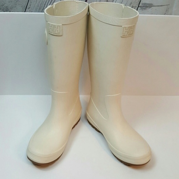 Helly Hansen white rain boots. - Picture 6 of 6